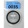 Image 1 : 1 Oz. .999 Silver Intrepid Mineral Corp. Round