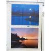 Image 1 : 2 Unframed Giclee on Board Lake Prints