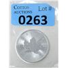 Image 1 : 1 Oz. 2021 Canada .9999 Silver Maple Leaf Coin