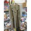Image 1 : Vintage Army Great Coat by Fashion-Craft - Size 12