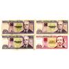 Image 1 : Banco Central de Cuba Issued Banknote Quartet, ca. 2007-2012