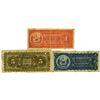 Image 2 : Compa–ia de CrŽdito de Puerto Plata & Banco Nacional de Santo Domingo. ND (1880-1889). Lot of 3 Issu