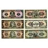 Image 1 : Banco Central del Ecuador Group of 6 Banknotes, 1986 and 1988 Issues