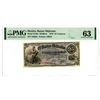 Image 1 : Banco Mejicano. 1878 High Grade Issued Banknote.
