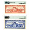Image 2 : Estado Libre Y Soberano De Sinaloa, 1915 Issued Banknote Pair.
