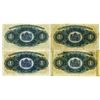 Image 2 : Government of Trinidad and Tobago, 1939-1942 Issued Banknote Quartet