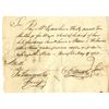 Image 1 : Revolutionary War Connecticut, 1777 Promissory Note for a Late Husband's Illness and When Taken Pris