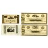 Image 1 : Scrip Note Quartet, ca. 1837 Remainder Obsolete Scrip Note Quartet.