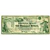 Image 1 : Absolute Money Satirical Banknote, 1880 (Reprinted in 1969)