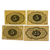 Image 2 : U.S. Fractional Postage Currency Quintet, ca. 1860-70s