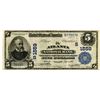 Image 1 : Georgia. The Atlanta National Bank, $5, Series of 1902 PB, Ch# S 1559.