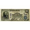 Image 1 : West Virginia. National Bank of West Virginia at Wheeling, $20, Series of 1902 PB, CH#S 1424.