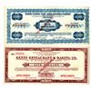 Image 1 : Pair of New Jersey Specimen Depression Scrip Notes