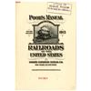 Image 1 : Poor's Manual of the Railroads of the United States, 1913 Specimen Manual Cover by ABNC