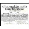 Image 1 : Duquesne Brewing Co., 1907 I/U Stock Certificate