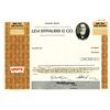 Image 1 : Levi Strauss & Co. Specimen Stock Certificate