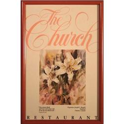 "The Church Restaurant" - poster print #2072171