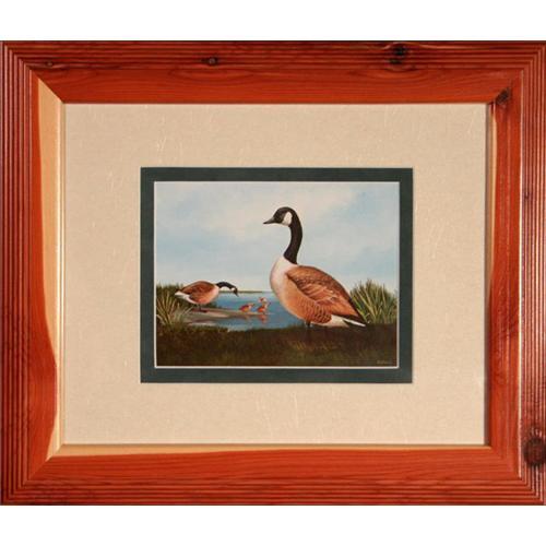 Canada Geese Family Print By A J Rudisill 2072194