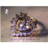Image 1 : RHJ Dainty Prong-Set Cubic Zirconium Heart Ring#2072257