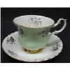 Image 1 : QUEEN ANNE CHINA CUP&SAUCER VIOLETS #2072372