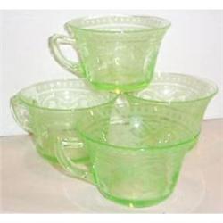 Four Green Number 704 Windows Border Cups #2072789