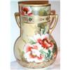 Image 1 : Hand Painted Poppy Nippon Handled Vase #2072916