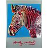 Image 1 : FAB ANDY WARHOL OFFICIAL RARE WILDLIFE ZEBRA #2073083