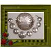 Image 1 : WW2 Sterling Sweetheart carved HEart bracelet #2073189
