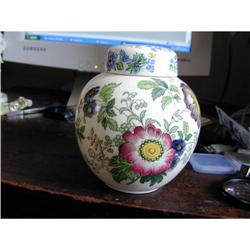 Mason's Antique Ironstone Covered Ginger Jar #2073334