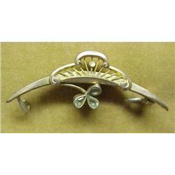Victorian G.F. & Peridot BROOCH #2087638
