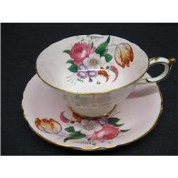 Paragon China Cup&Saucer - ROSES&TULIPS #2087667