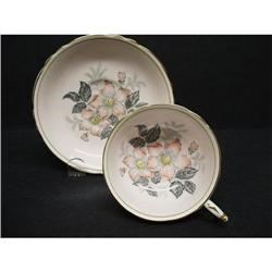 Paragon China Cup&Saucer - PINK FLOWERS #2087668