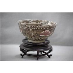 Antique  porcelain  fish  bowl. #2087878