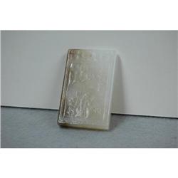 Well  Carved  Celadon  Jade  Pandent #2087887