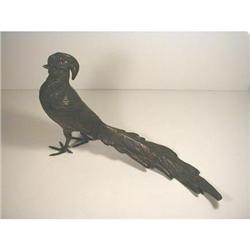 BRONZE, COPPER STATUE PHEASANT #2087926