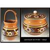Image 1 : CZECH PEASANT ART POTTERY 4 pc set #2087974