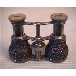 Antique Sterling Silver Opera Glasses Paris #2087988