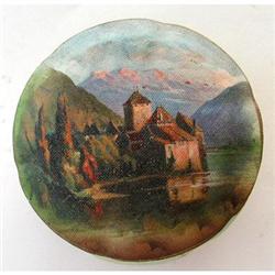 Royal Bayreuth SCENIC Tapestry Dresser Jar #2088088