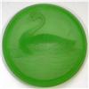 Image 1 : SWIMMING SWAN Art Deco Glass Powder Jar (Sml) #2088185