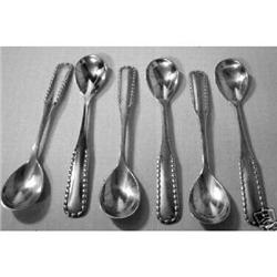 RARE  EARLY SIX  GEORG JENSEN ROPE STERLING #2088259