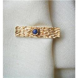VINTAGE 1950's 14K  YELLOW GOLD TIE BAR / MINT #2088294