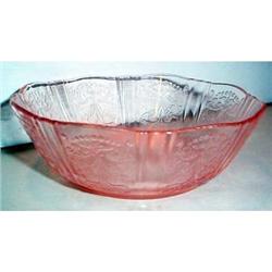 Three American Sweetheart Pink Flat Berry Bowls#2088299