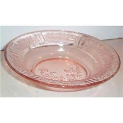 RARE Four Pink Sharon Cabbage Rose Soup Bowls #2088300