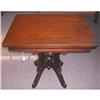 Image 1 : C. 1870's Walnut Victorian Parlor Table #2096533