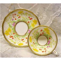 Hand Painted Hammersley China Cup & Saucer #2096766