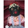 Image 1 : 10" Black Cloth Sewing Doll Stiched Features #2096924