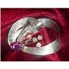 Image 1 : Sterling Silver and Rhinestone Brooch #2097017