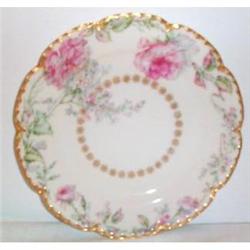 Rose Decorated Haviland Limoges Plate #2097380