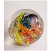 Image 1 : Glass Paperweight in Orange Shades #2097417