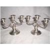 Image 1 : Sterling  Candle Holders France 19th C #2106852